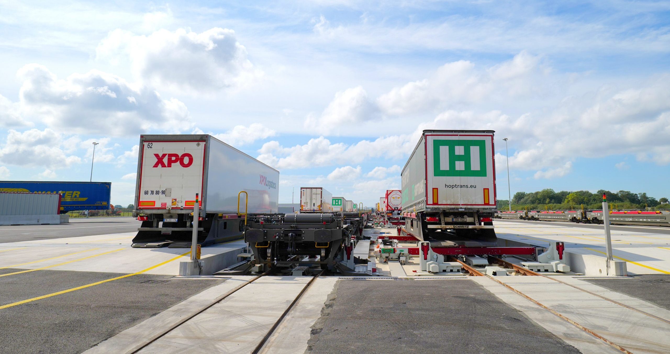 freight terminals in Germany and Italy