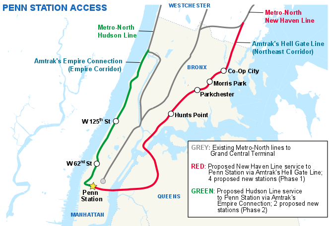 Three consortia to bid for Penn station project