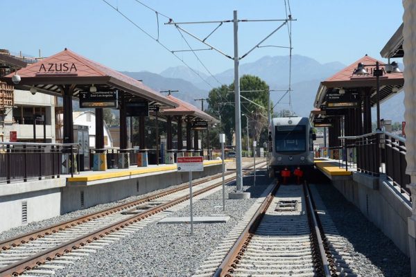 Foothill Gold Line Extension Construction Works Started