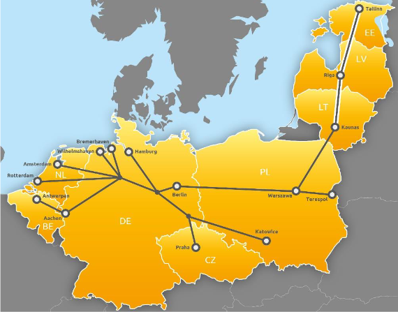 Rail Freight Corridor North Sea-Baltic Has Two New Members