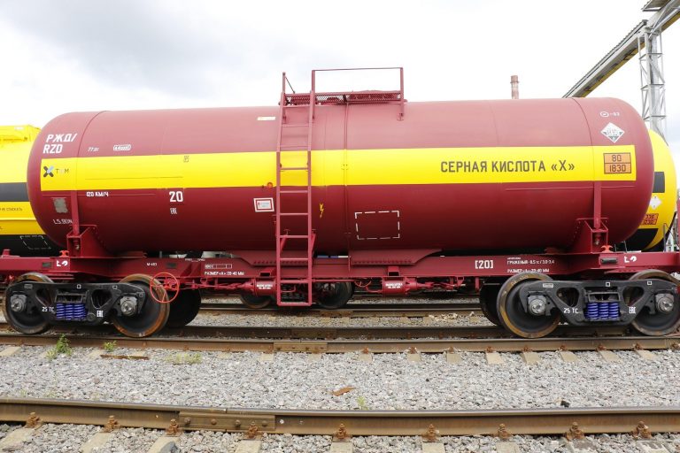 sulphuric-acid-tank-car-fleet-delivered-to-ural-chemical