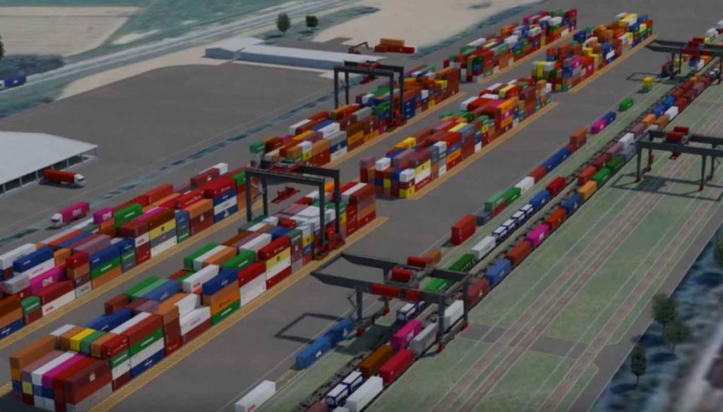 Railway intermodal combi terminal construction launched in Hungary