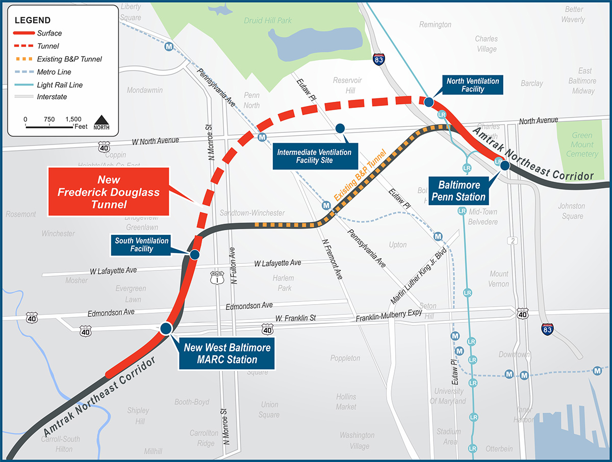 Baltimore And Potomac Tunnel Replacement Plan Unveiled