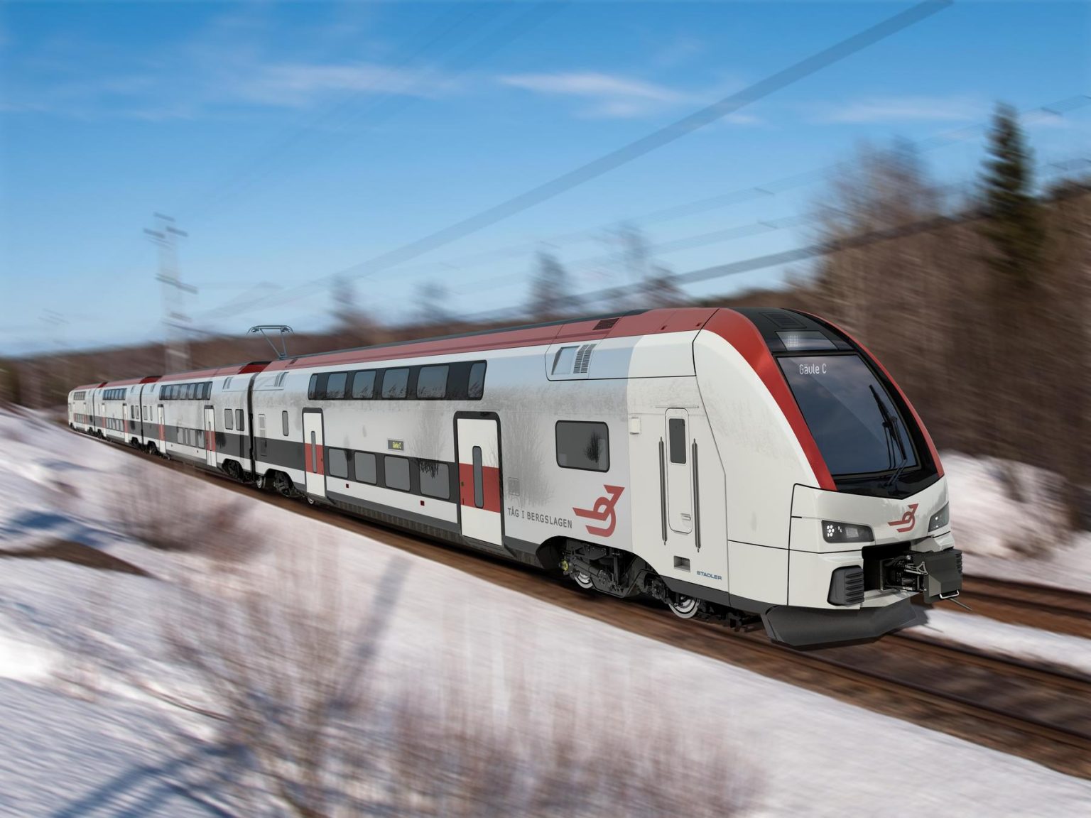 Sweden signs contract for double-decker Dosto trains