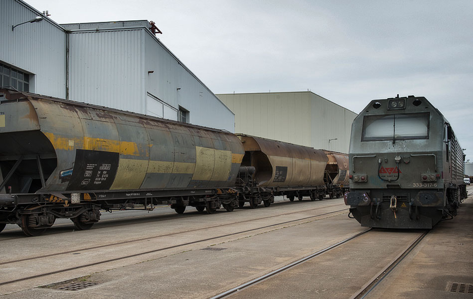 Port of Marín rail