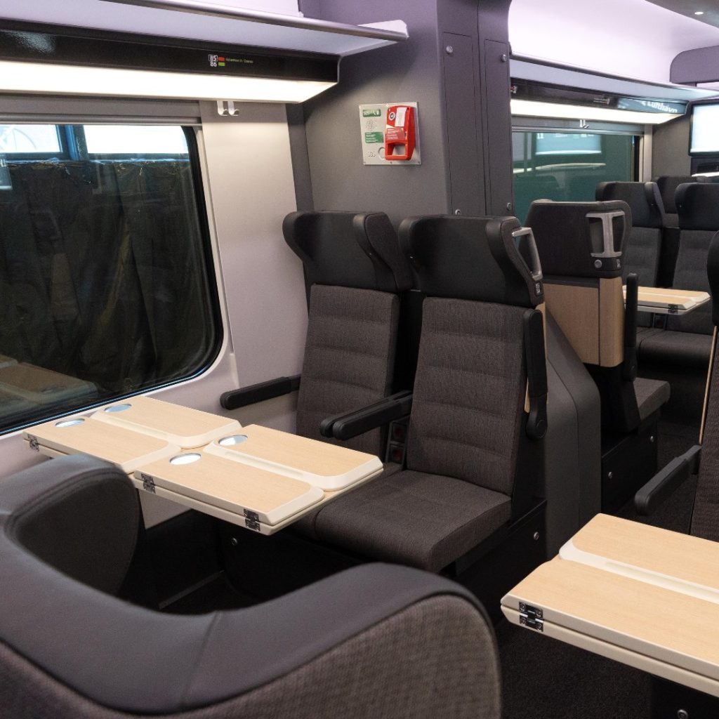 IC5 Coradia Stream train mock-up unveiled