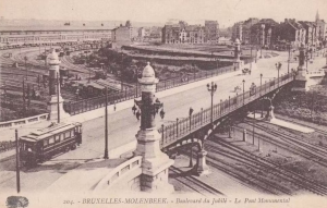 Jubilé bridge in Brussels