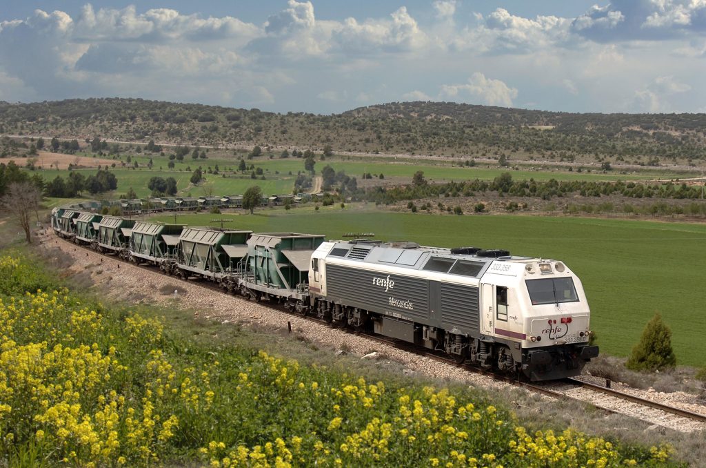 Spanish rail freight