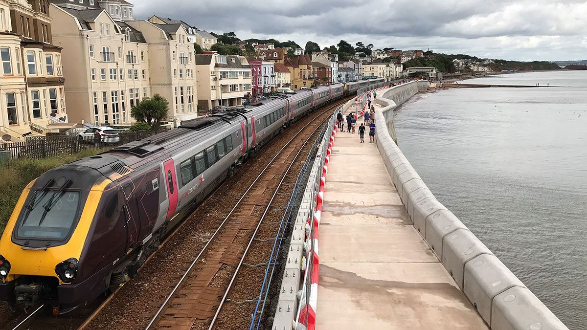 Dawlish rail route