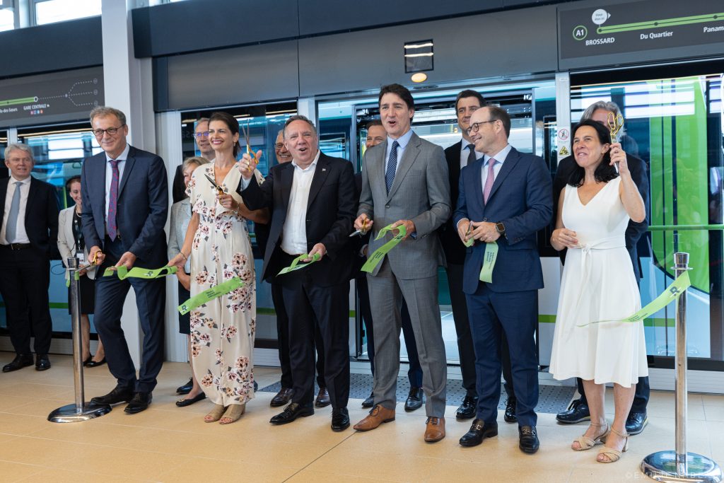 Montreal Automated Rem Metro System Inaugurated