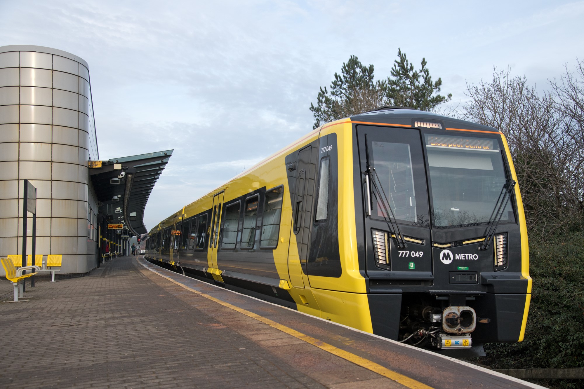 Merseyrail Train at Sandhills