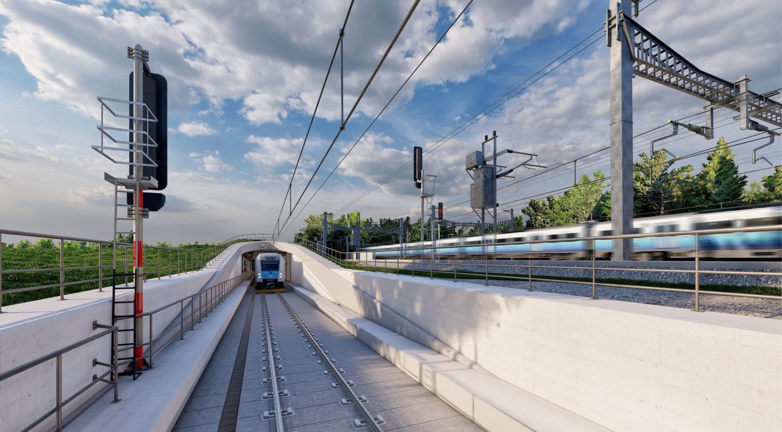 Łódź HSR tunnel