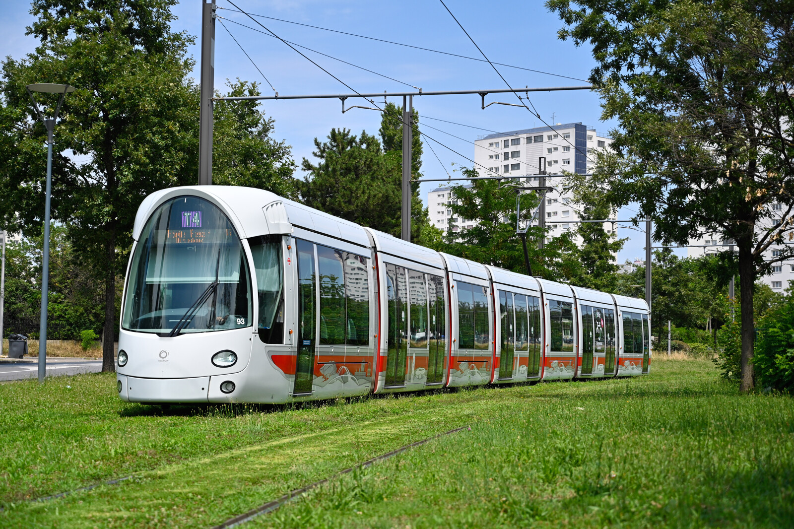 Lyon urban rail transport 