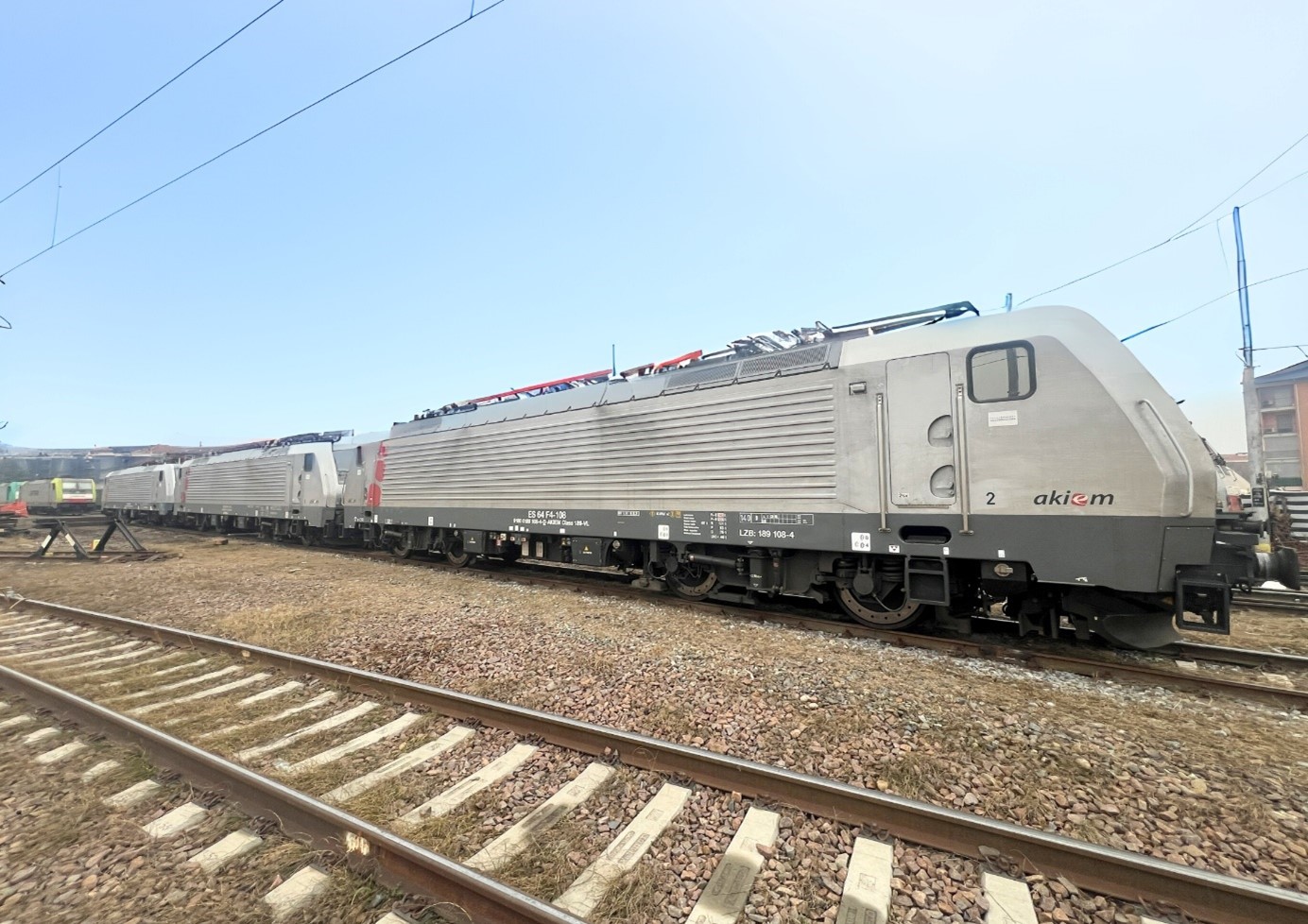 Siemens Eurosprinter locomotives 